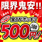 
ポッキリ500円