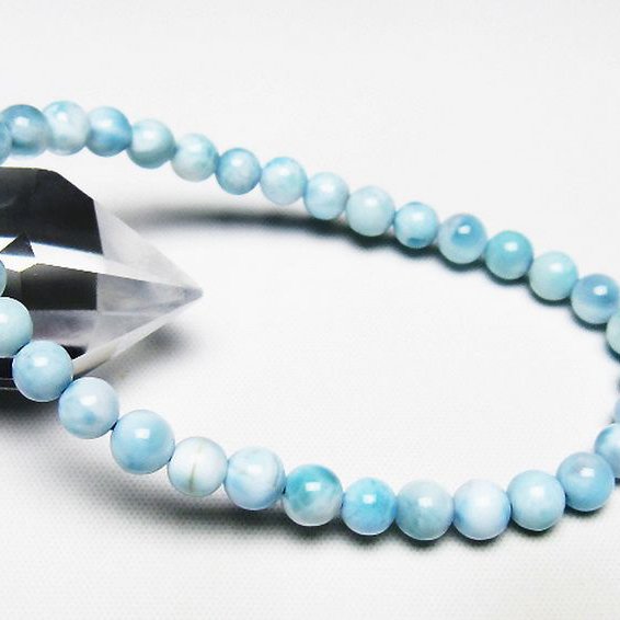 ラリマー ブレスレット 6mm [t7-22247]